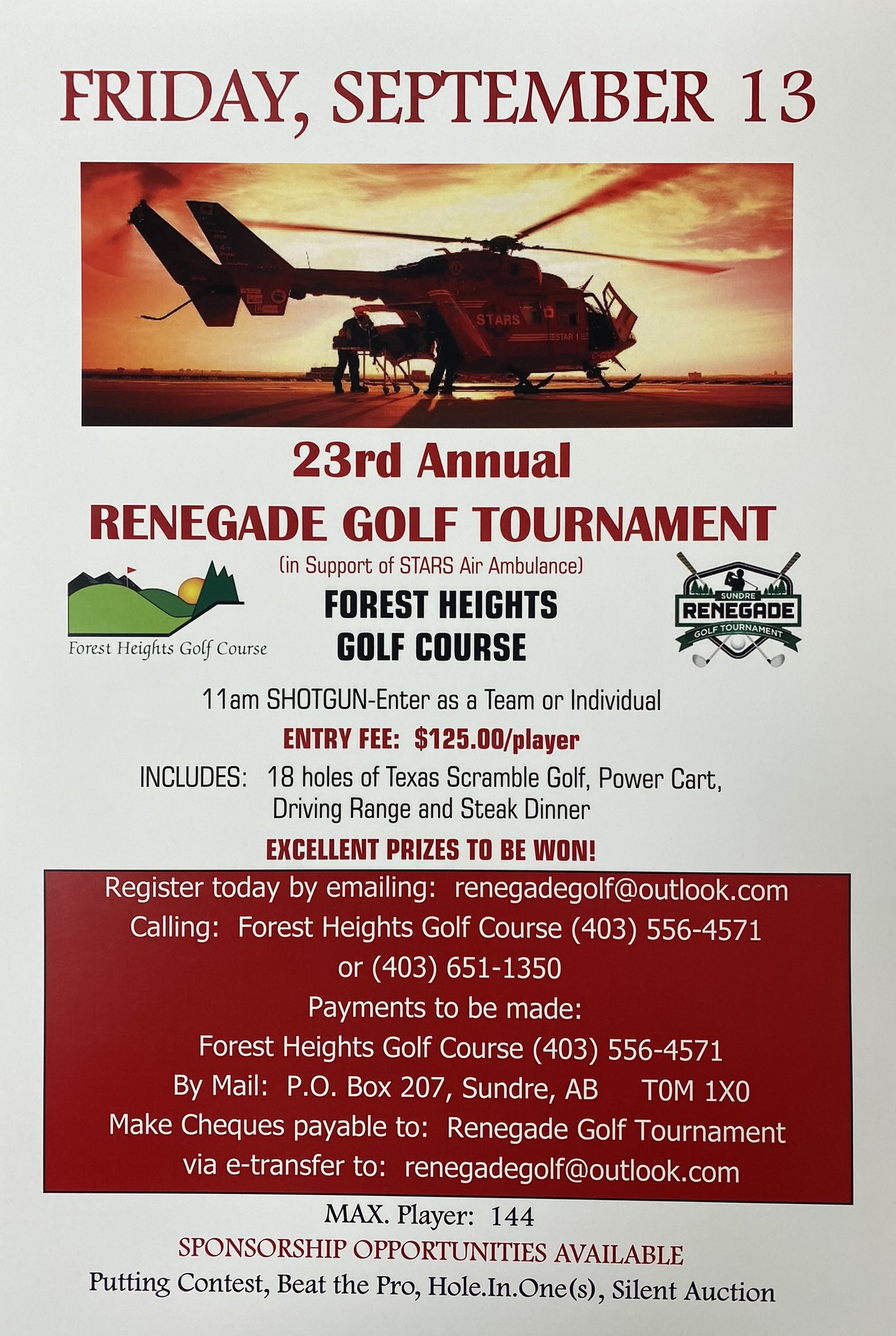 RENEGADE GOLF TOURNAMENT